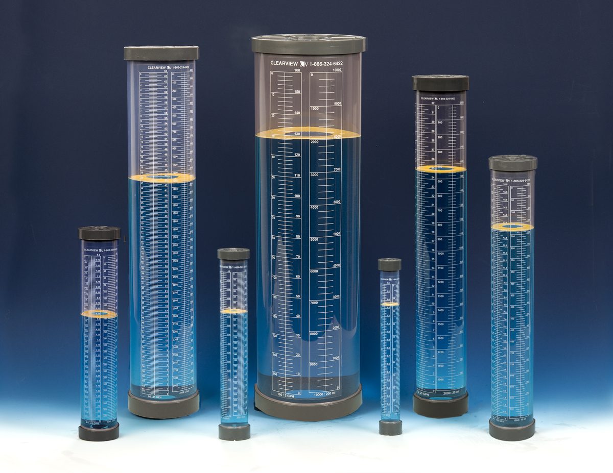 AccuDraw Calibration Cylinders in Glass and Plastic