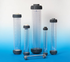 Buretas de calibração Clearview em vidro